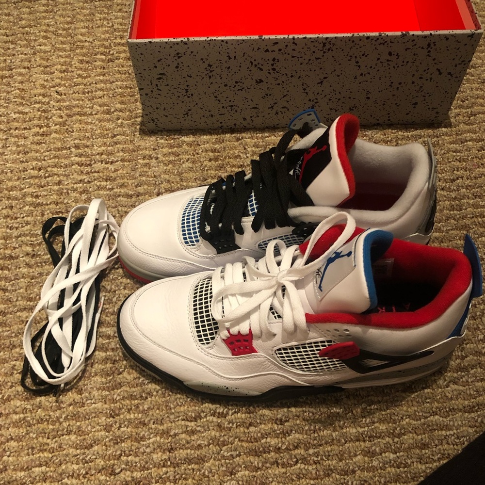 Dead stock air Jordan what the 4s